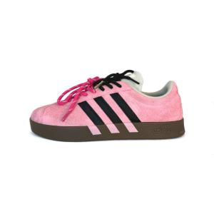 Adidas Vl court 2.0 амортизирующие износостойкие низкие кроссовки для скейтбординга унисекс black pink