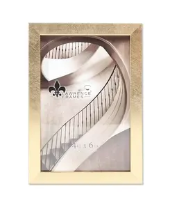 Современная золотая фоторамка Chloe — 4" x 6" Lawrence Frames, gold