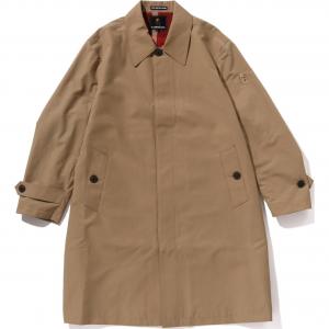 A BATHING APE FW24 Mr BATHING APE Тренч Unisex Khaki Lapel Moderate