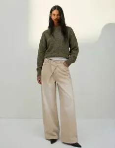 Брюки с принтом «бочонок» Bershka