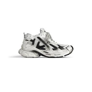 Кроссовки Runner Gradient BALENCIAGA, черный/белый