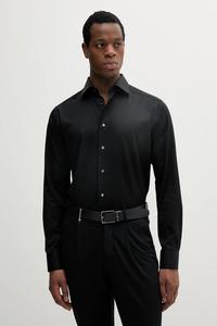 Рубашка из хлопка Eton, черный