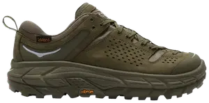 Кроссовки HOKA Tor Ultra Low WP JP 'Burnt Olive', зеленый
