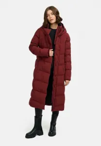 Длинное мягкое зимнее пальто pavla youmodo Ragwear, Wine Red