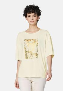 Футболка с принтом MIT EXKLUSIVEM GLANZ MADELEINE, мультиколор