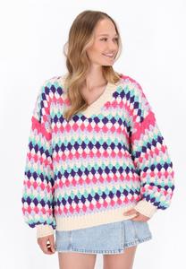 Джемпер myMo Jumper, Turquoise Multicolor/Multi-Coloured