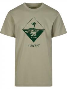 Футболка Forvert Morro Bay зеленого цвета Brandit
