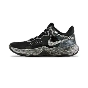 Nike Баскетбольные кроссовки Fly By Mid 3 мужские, средний верх, цвет черный/серый/белый