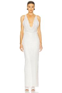 Платье "Terrence" от Michael Costello, ivory