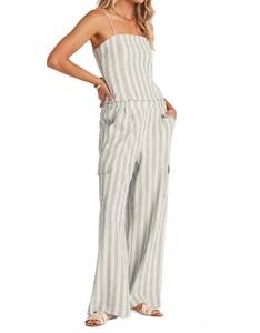 Прибрежный топ в песочную полоску Bishop + young, Sand Stripe