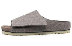 Шлепанцы Los Feliz Wool Felt Fear Of God Ash Narrow Fit Birkenstock, цвет Dusty Gray