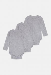Боди UNISEX BABY 3 PACK Friboo, светло-серый
