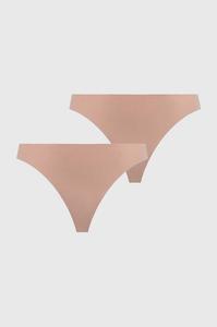 Женские стринги Secret, 2 шт. women'secret, бежевый