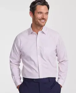 Мужская классическая рубашка с прямым кроем, несминаемая, с отложным воротником и клетчатым узором Pinpoint Brooks Brothers, красный