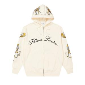 Куртка Palace Carp Zip Hood, Bone White