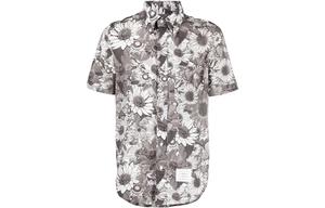 Серая мужская рубашка THOM BROWNE, серый