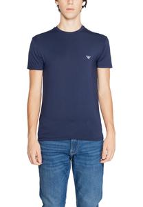 Футболка мужская Emporio Armani underwear облегающего кроя, синий
