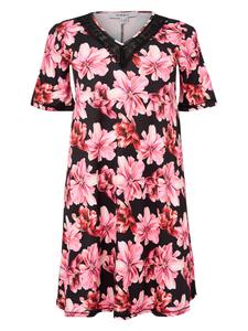 Макси платье YOEK, Pink/Light pink