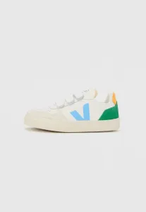 Кроссовки унисекс v 90 Veja, White/Aqua/Emeraude