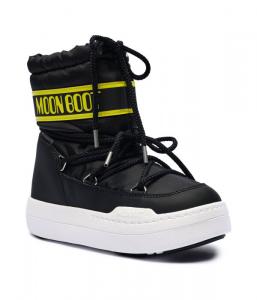 Утепленные зимние ботинки jr park Moon Boot, черный
