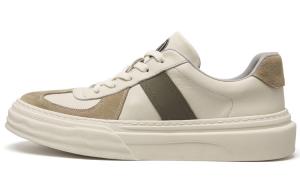 Anthony Miller Стильные скейтерские кроссовки мужские бежево-абрикосовые Anthony Miles, экрю/абрикос