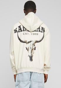 Толстовка CHEST SIGNATURE OS HEAVY FULL SKULL Karl Kani, цвет off white