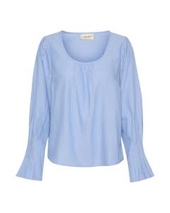 Блузка Cream Blouse Luna, небесно-синий