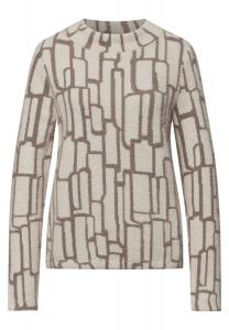 STREET ONE Свитер в бежевом цвете