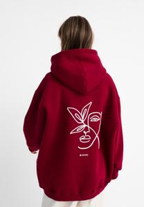 Толстовка Mirons, цвет bordeaux