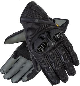 Короткие мотоциклетные перчатки Rebelhorn st ii, Black/Gray