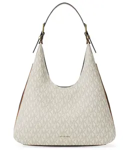Большая сумка-хобо через плечо Nolita Michael Kors, белый