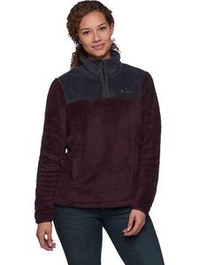 Black Diamond Флисовый свитер "Roadie QZ" в бордовом цвете