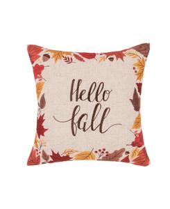 Подушка Привет, осень, 45 см x 45 см C&F Home, Red