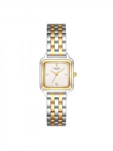 Glanzstücke München Часы из нержавеющей стали в серебристо-желтом золотом исполнении