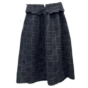 CHANEL Повседневная длинная юбка женская черная