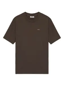 Футболка с вышитым логотипом NN07, коричневый