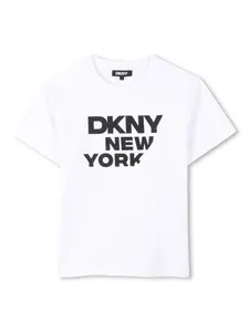 Футболка с логотипом Dkny Kids, белый