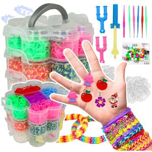 Набор для изготовления браслетов в футляре 4500 элементов Z1061 Stator