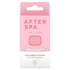 Подушечка для снятия макияжа AfterSpa Mini, розовое