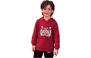 Детская толстовка Levis, Острый перец красный