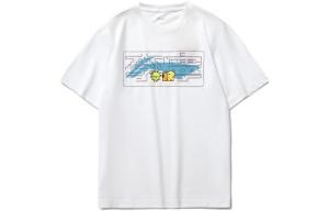 Li Ning Футболка унисекс с подкладкой, Белый