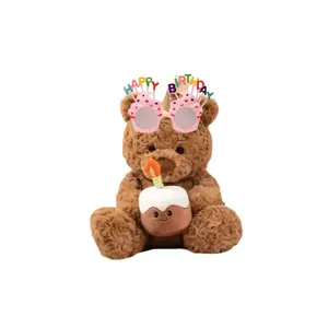 Плюшевая кукла Cake Bear высотой 35 см LALABABY