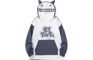 Свитшот унисекс BIRDTALK, бело-голубой