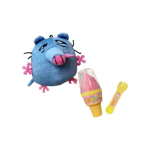 Мягкая игрушка мышка на подвеске высота 12см Ten Thousand Children's Music