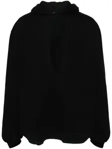 Худи с глубоким V-образным вырезом Random Identities, черный