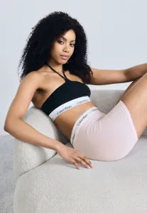 Боксерские трусы icon из хлопка и модала, шорты-боксеры. Calvin Klein Underwear, Cradle Pink