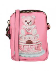 Сумка через плечо MOSCHINO, розовый