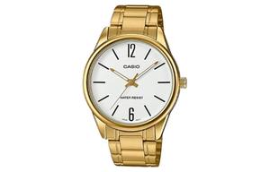 Мужские часы Standard Series 28 мм белые MTP-V005G-7B CASIO