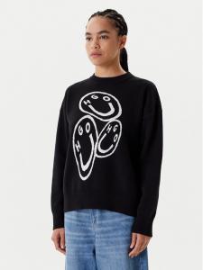 Свитер обычного кроя Seginy 50543020 Hugo, черный