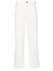 Прямые джинсы Lanvin, белый